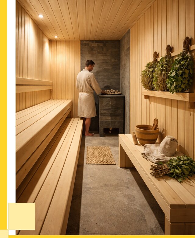 Отделка парной под ключ в Глазове от 357105 р. | ЭриданГлз