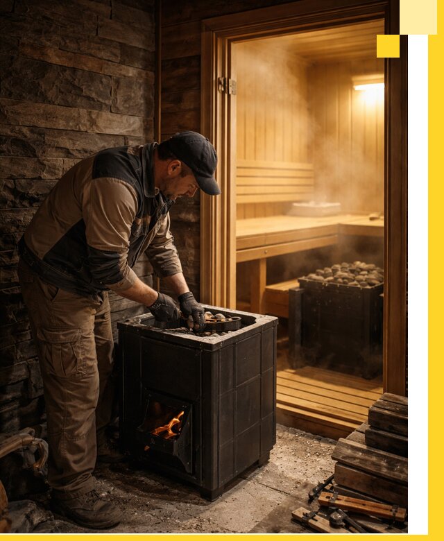 Строительство бани с сауной под ключ в Глазове от проекта до сдачи