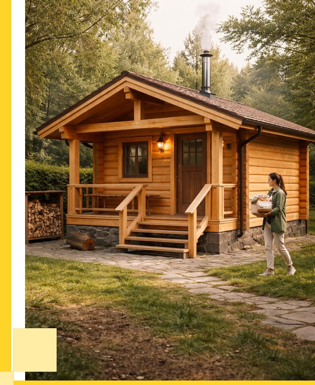 Купить баню под ключ в Глазове от 663195 р. | ЭриданГлз