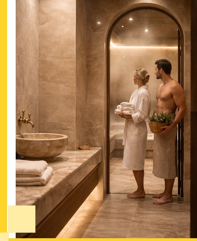 Проект и монтаж сауны и хамама в Глазове от 357105 р., ЭриданГлз