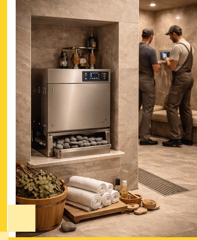 Парогенераторы для хамама в Глазове от 76523 р. | ЭриданГлз