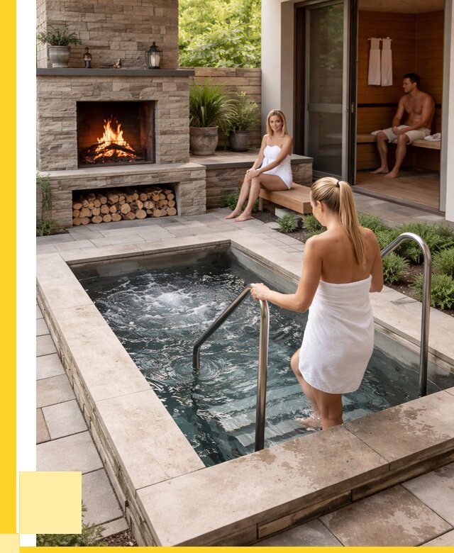 Холодные купели под ключ в Глазове от 45914 р. | ЭриданГлз