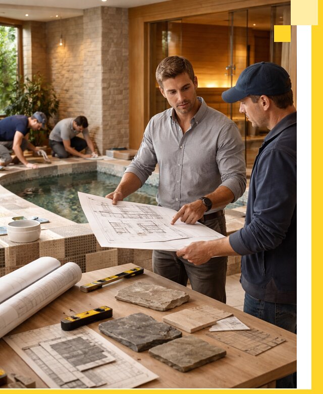 Проектирование SPA зон под ключ в Глазове с инженерией